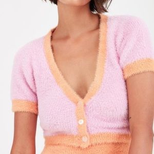 For love + lemons cropped cardi